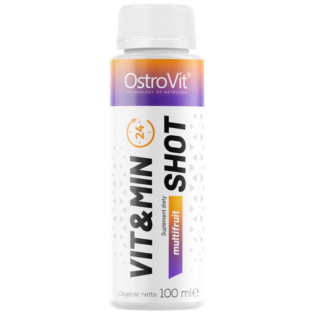Vit & min Shot | Multivitamin & Mineralformel - 25 x 100 März