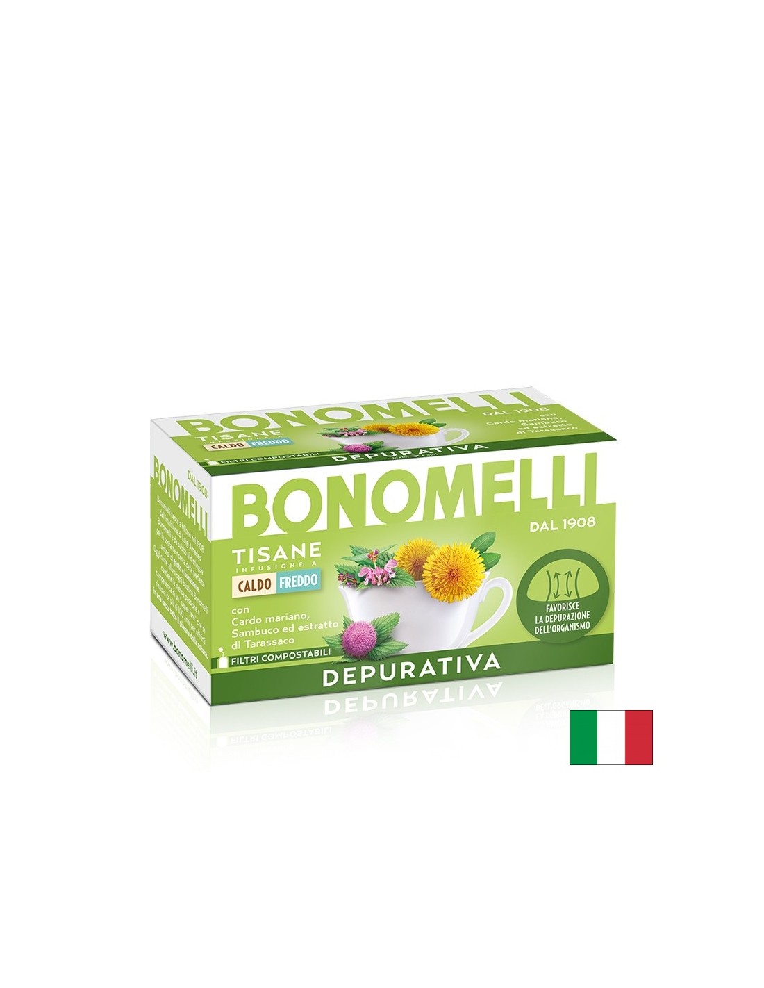 Kräutertee reinigen - Entwässerung und Stoffwechselgesundheit, 16 Beutel