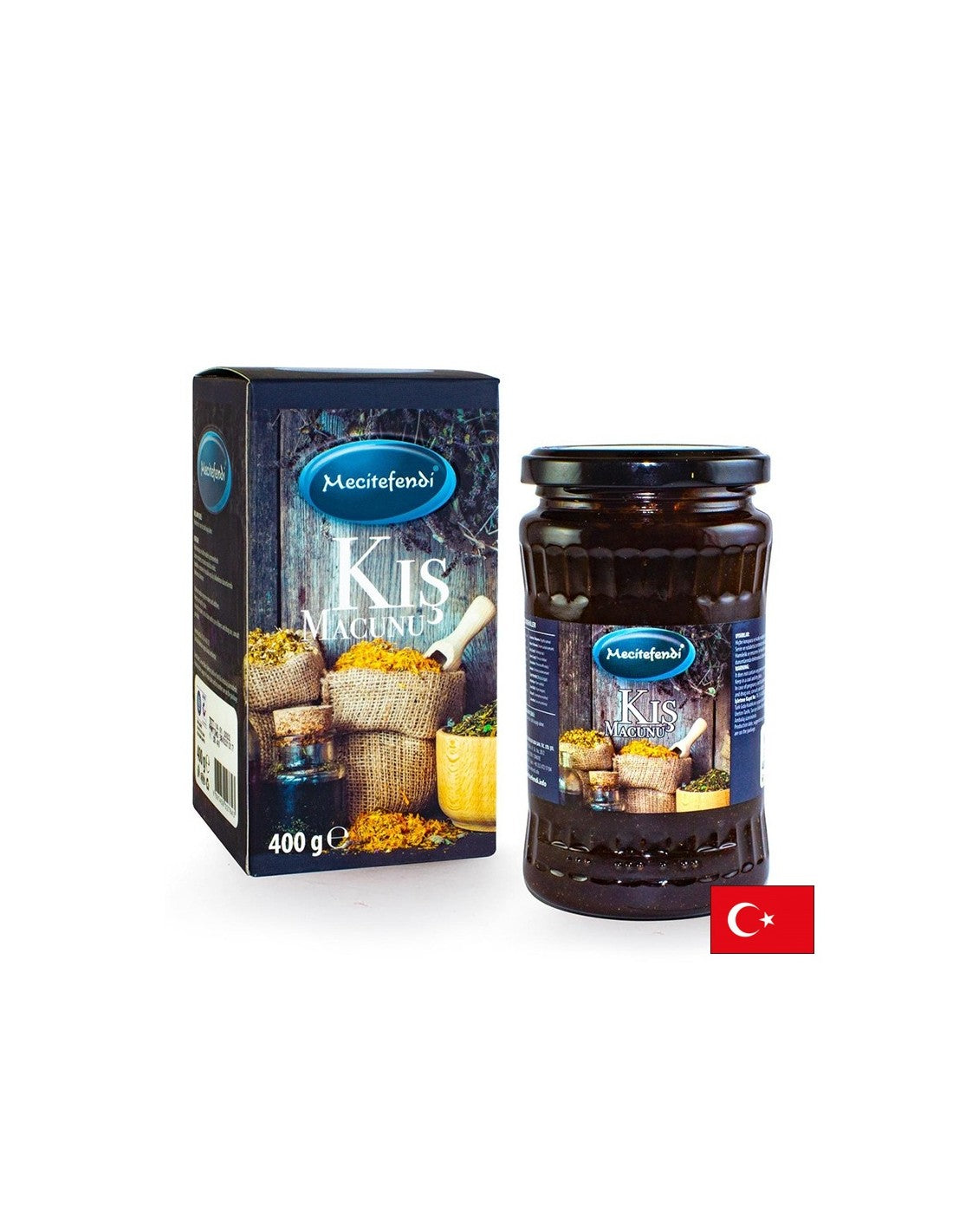 Winterkräuterpaste mit Carob gegen Erkältungen und Grippe, 400 g