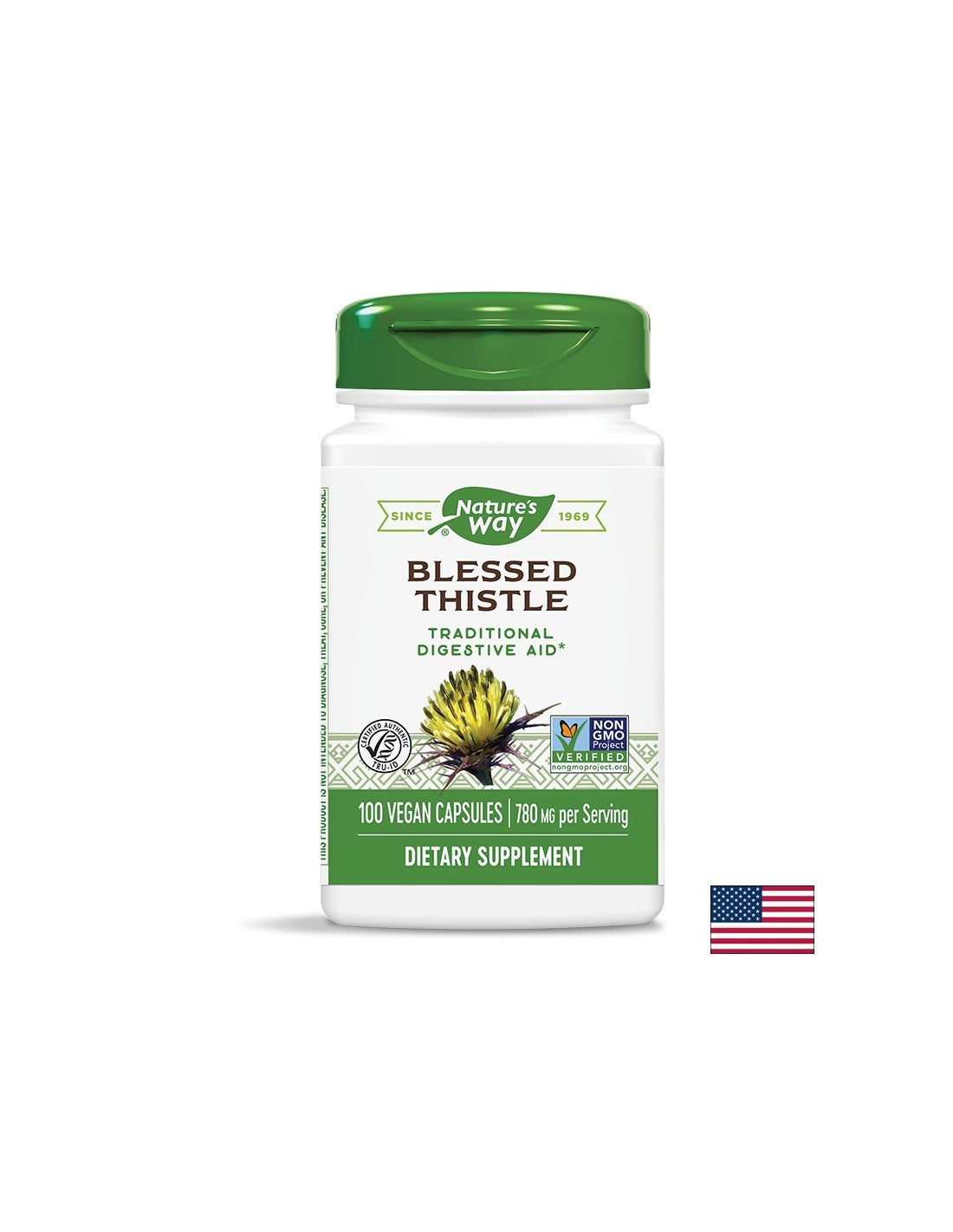 Gesegnetes Distel 390 mg - 100 Kapseln