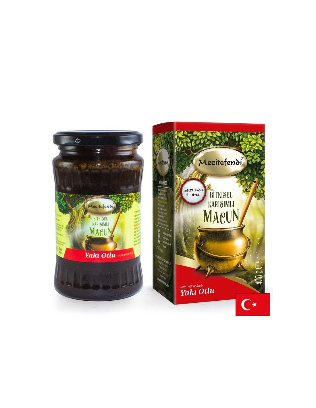 Kräuterpaste mit Weiden - Diuretikum, Harnwegsinfektionen, 400 g