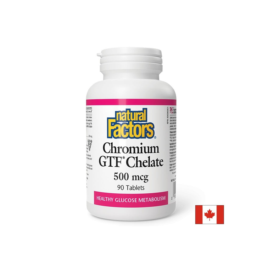 Für Insulinresistenz und Diabetes - Chrom -GTF (Chelat), 500 µg x 90 Tabletten