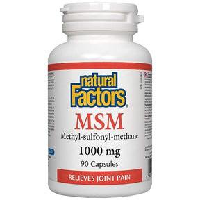 MSM 1000 mg - 90 capsules - Nutra Best Europe