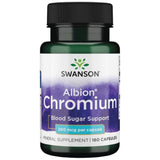 Albion chelatiert Chrom 200 MCG 180 Kapseln