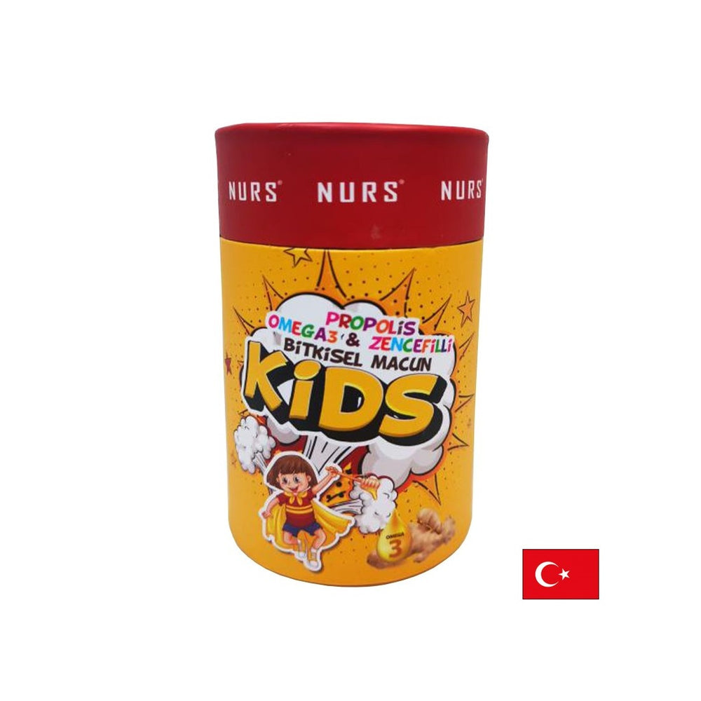 Propolis, Omega 3 und Ingwer in Kräuterpaste für Kinder, 240 g