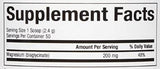 Magnesium -Bisglycinat -Pulver - 120 Gramm