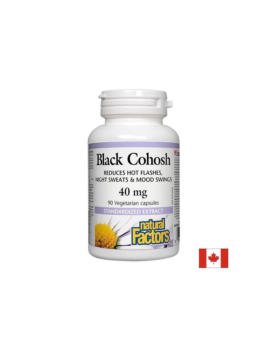 Schwarzer Cohosh 40 mg - 90 Kapseln