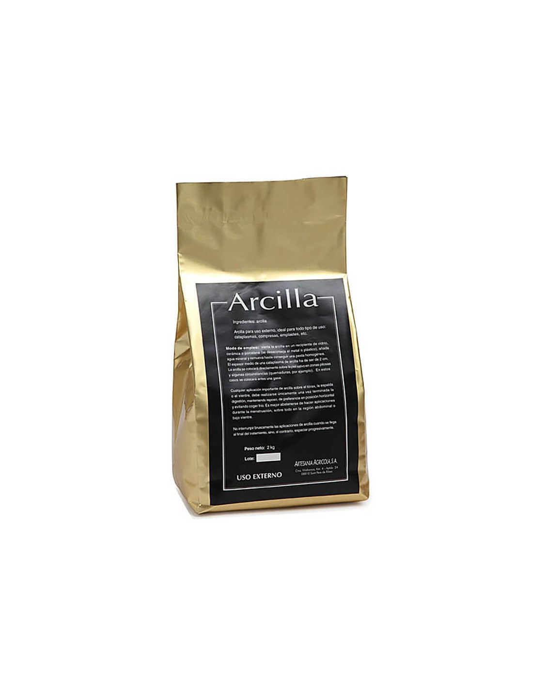 Arcilla – Heilerdepulver, 2 kg Arte<tc>san</tc>ia
