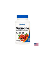 Gewichtsreduktion - Guarana, 500 mg/150 Kapseln <tc>Nutricost</tc>