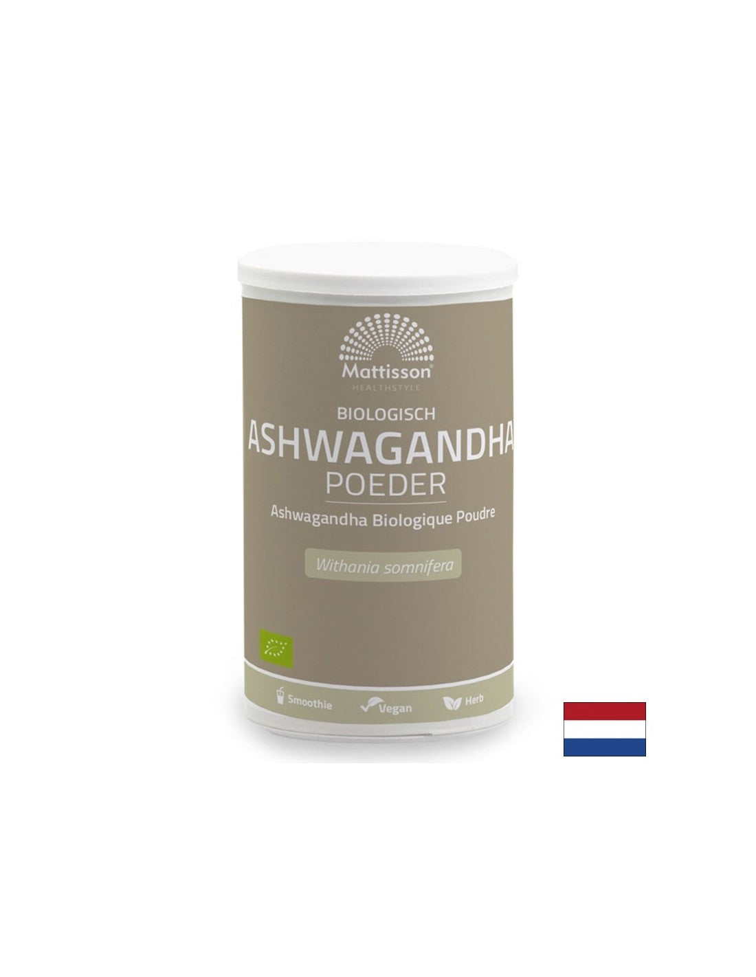 Entspannung des Nervensystems - Ashwagandha Bio, 200 g Pulver <tc>Mattisson Healthstyle</tc>