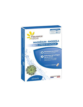 Relaxation of the nervous system - Magnesium + Golden root, 30 tablets - Nutra Best Europe