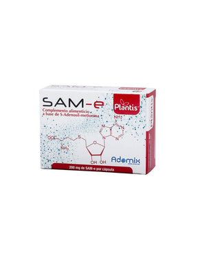 Relaxation of the nervous system - SAM-e Plantis, 200 mg x 30 capsules - Nutra Best Europe