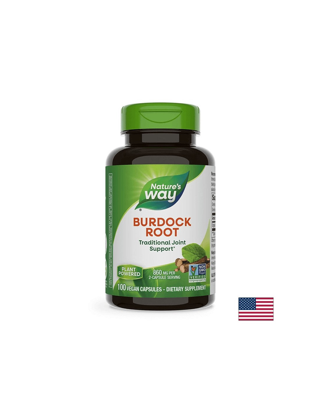 Burdockwurzel 475 mg - 100 Kapseln