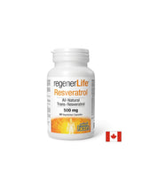 Regener Life ™ Resveratrol 500 mg - 60 Kapseln
