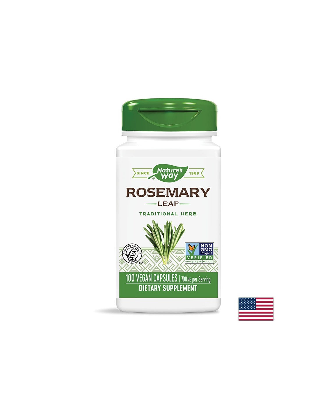 Rosmarinblätter 350 mg - 100 Kapseln