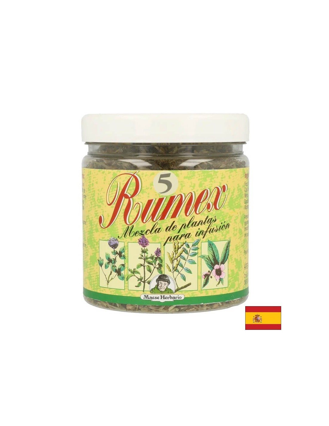 Rumex 5/ Arte<tc>san</tc>ia reinigende Kräutermischung
