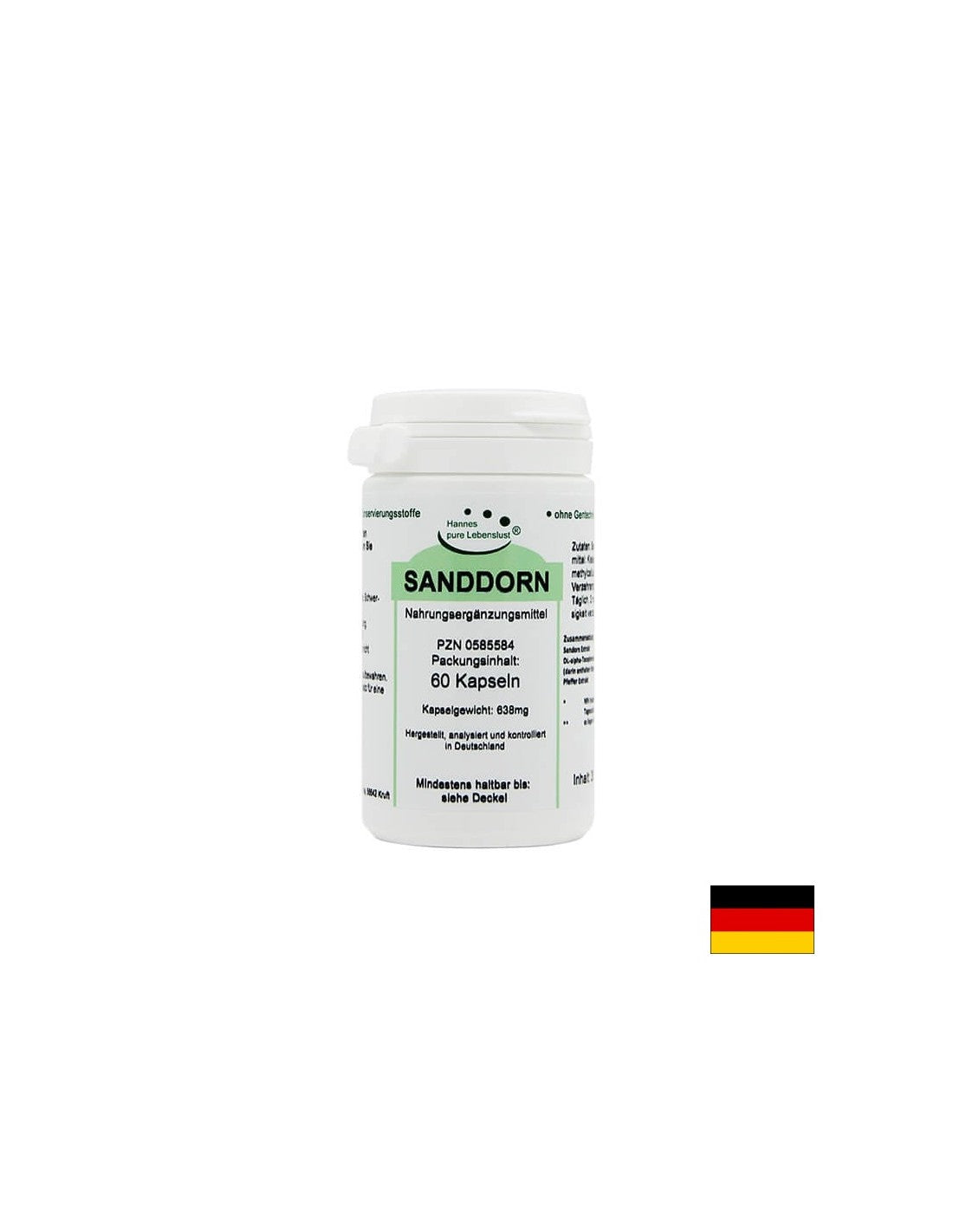 <tc>San</tc>ddorn / Oblepiha (Sanddorn), 60 Kapseln El Compra