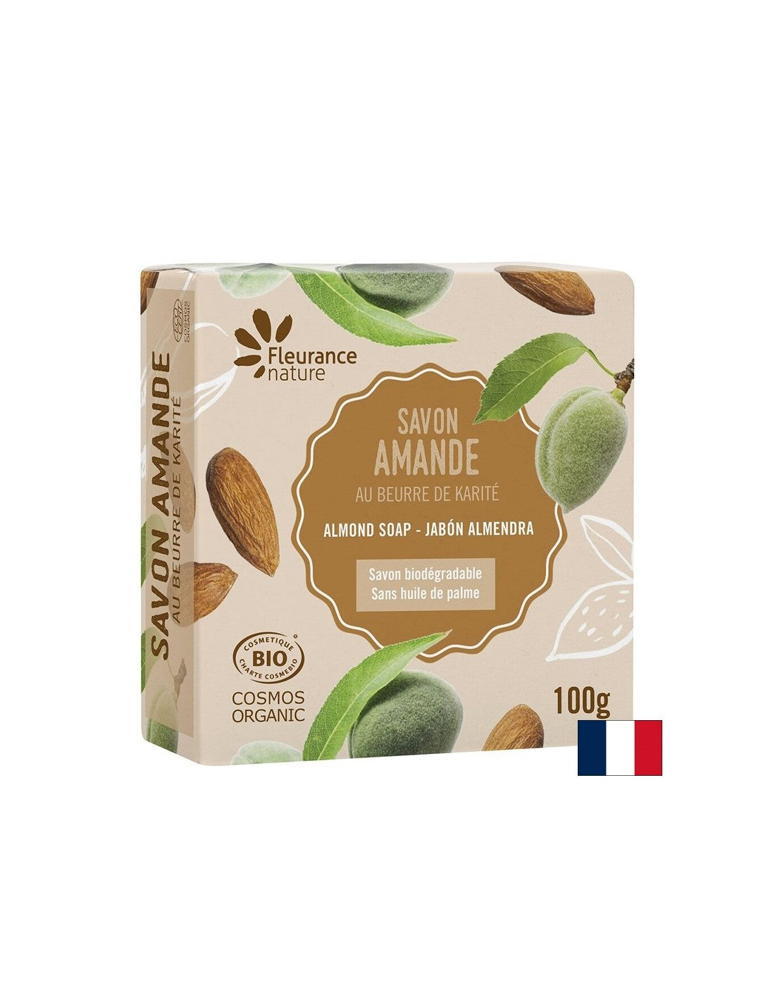 Mandelseife, 100 g Flourance Natur