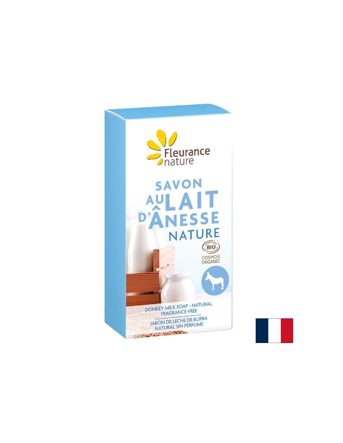 Eselmilchseife, 100 g Flourance Natur