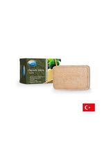 Seife mit Olivenöl und Spirulina (Haar und Haut) - Tiefe Reinigung und Frische, 125 g