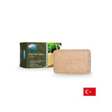 Seife mit Olivenöl und Spirulina (Haar und Haut) - Tiefe Reinigung und Frische, 125 g
