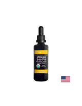 Herz- und Gehirnaktivität - Veganer Omega 3,6,7,9 - Tropfen x 59,2 ml