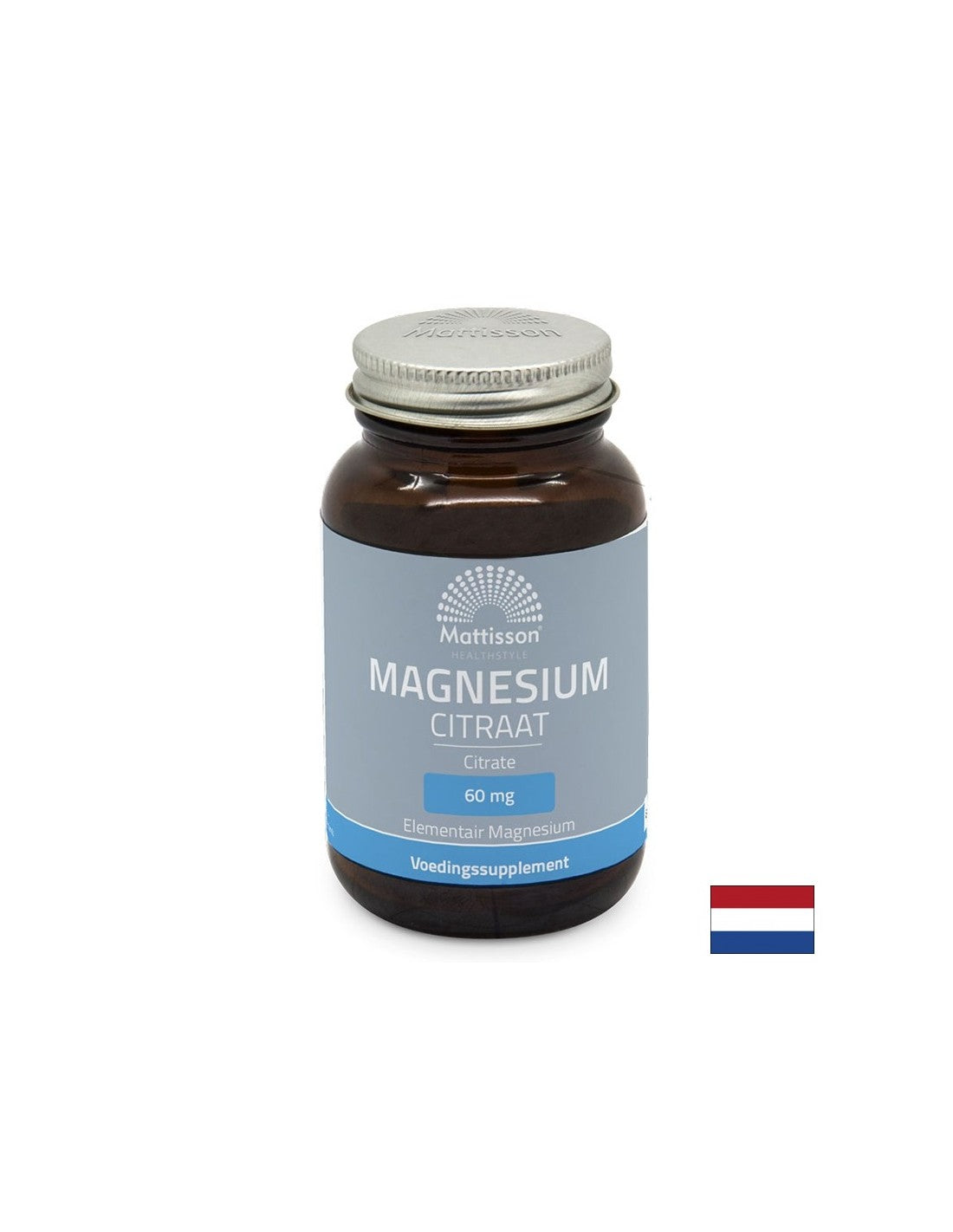 Herz- und Muskelfunktion - Magnesium (Citrat), 60 Kapseln <tc>Mattisson Healthstyle</tc>