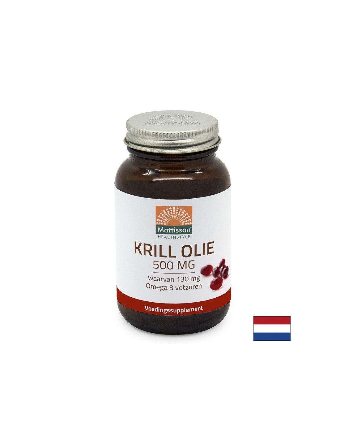 Herz-Kreislauf- und Nervensystem – Krill (Öl), 500 mg x 60 Kapseln <tc>Mattisson Healthstyle</tc>