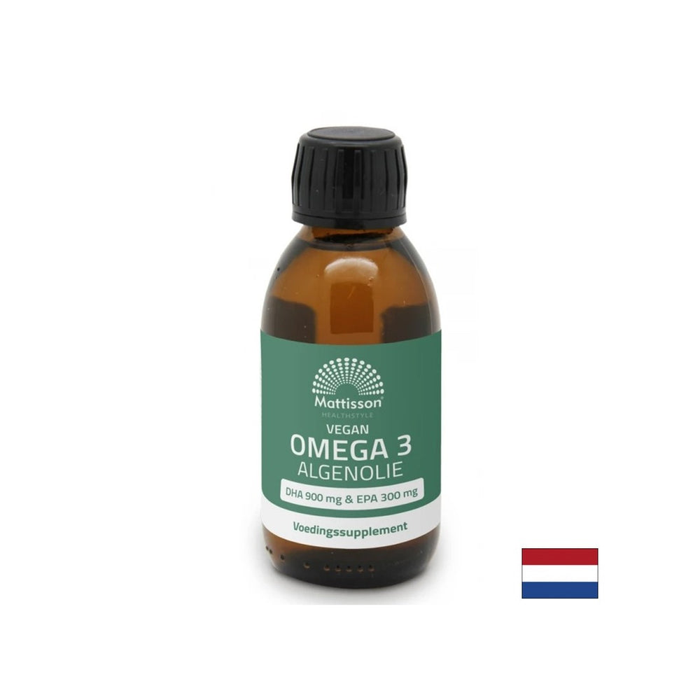 Herz -Kreislauf- und Nervensystem - Veganer Omega -3 -Algenolie, 150 ml