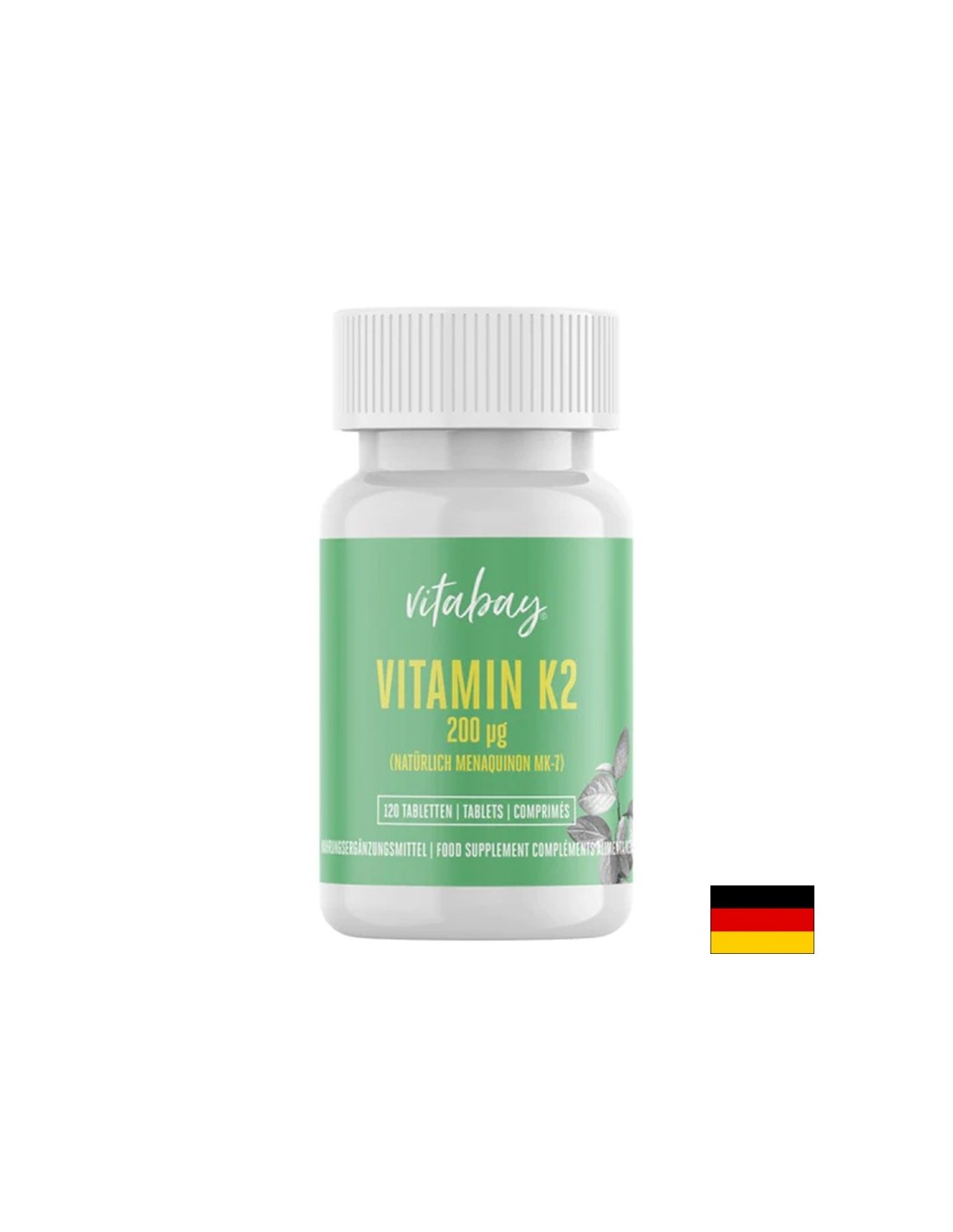 Herz -Kreislauf -System - Vitamin K2 200 µg, 120 Tabletten