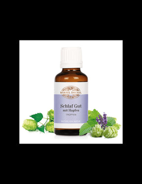 Schlaf Gut mit Hopfen Tropfen / Drops for sleep, Tincture, 30 ml Bärbel Drexel - Nutra Best Europe