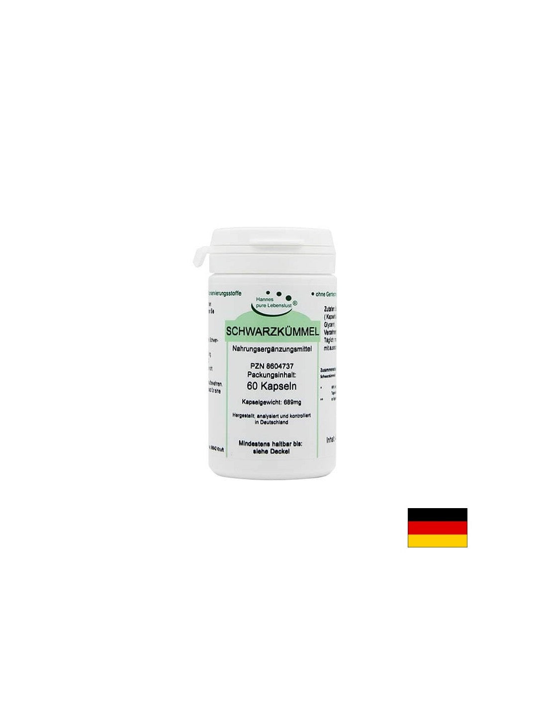 Schwarzkümmel / Schwarz Kreuzkümmel, 60 Kapseln el compra