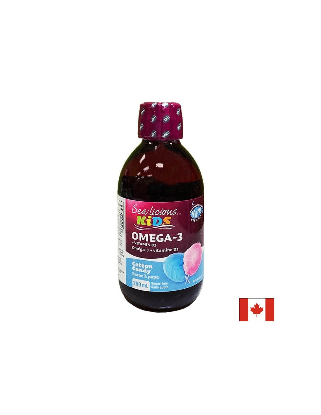 Sea-Licious® Kids Omega-3 + Vitamin D3 / Omega-3 1500 mg + Vitamin D3 400 IE für Kinder, 250 ml <tc>Natural Factors</tc>