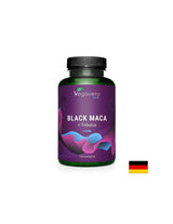 Sexuelle Funktion - Schwarze Maca + Tribulus Terrestris, 120 <tc>Vegavero</tc> Kapseln
