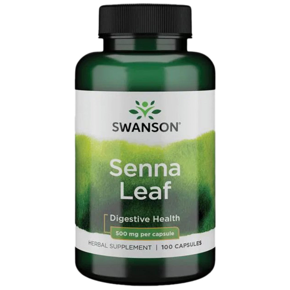 Senna Blatt 500 mg - 100 Kapseln
