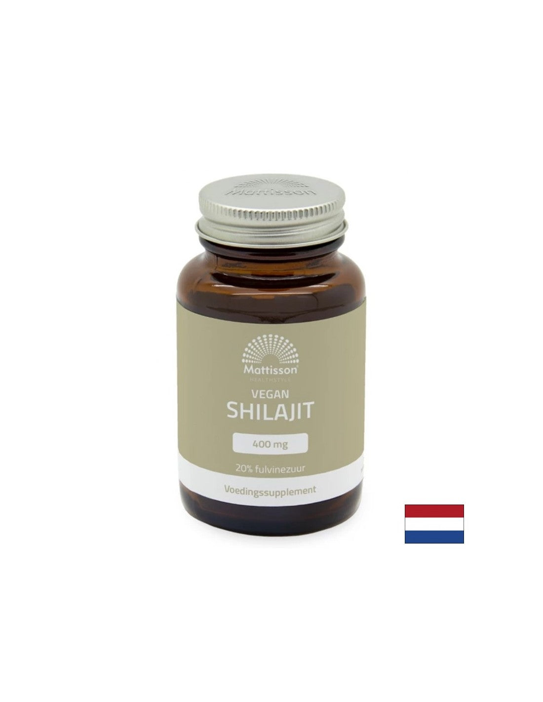 Shilajit - Energie, Ausdauer und zelluläre Erholung, 400 mg x 60 Kapseln