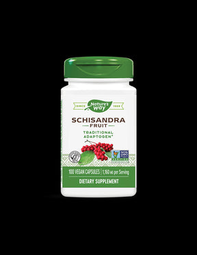Schisandra Fruit 580 mg - 100 capsules - Nutra Best Europe