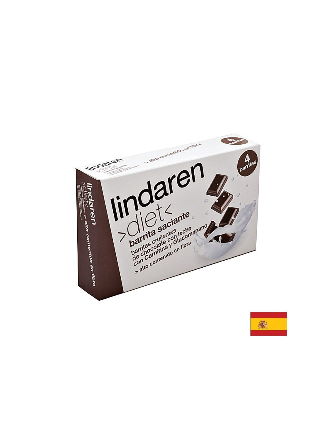 Appetitzügler<tc>san</tc>t Schokolade mit Glucomannan, L-Carnitin und hohem Ballaststoffgehalt, 4 Riegel