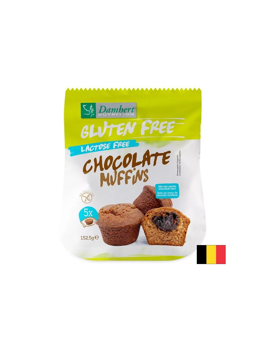 Schokoladen -Muffins (Gluten und Laktosefrei), 152 g