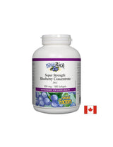 Superstärke Blaubeerkonzentrat 36: 1 500 mg - 180 Gelkapseln
