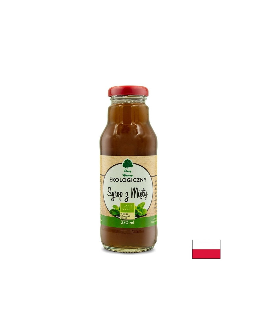 Minzsirup Bio, 270 ml <tc>Dary Natury</tc>