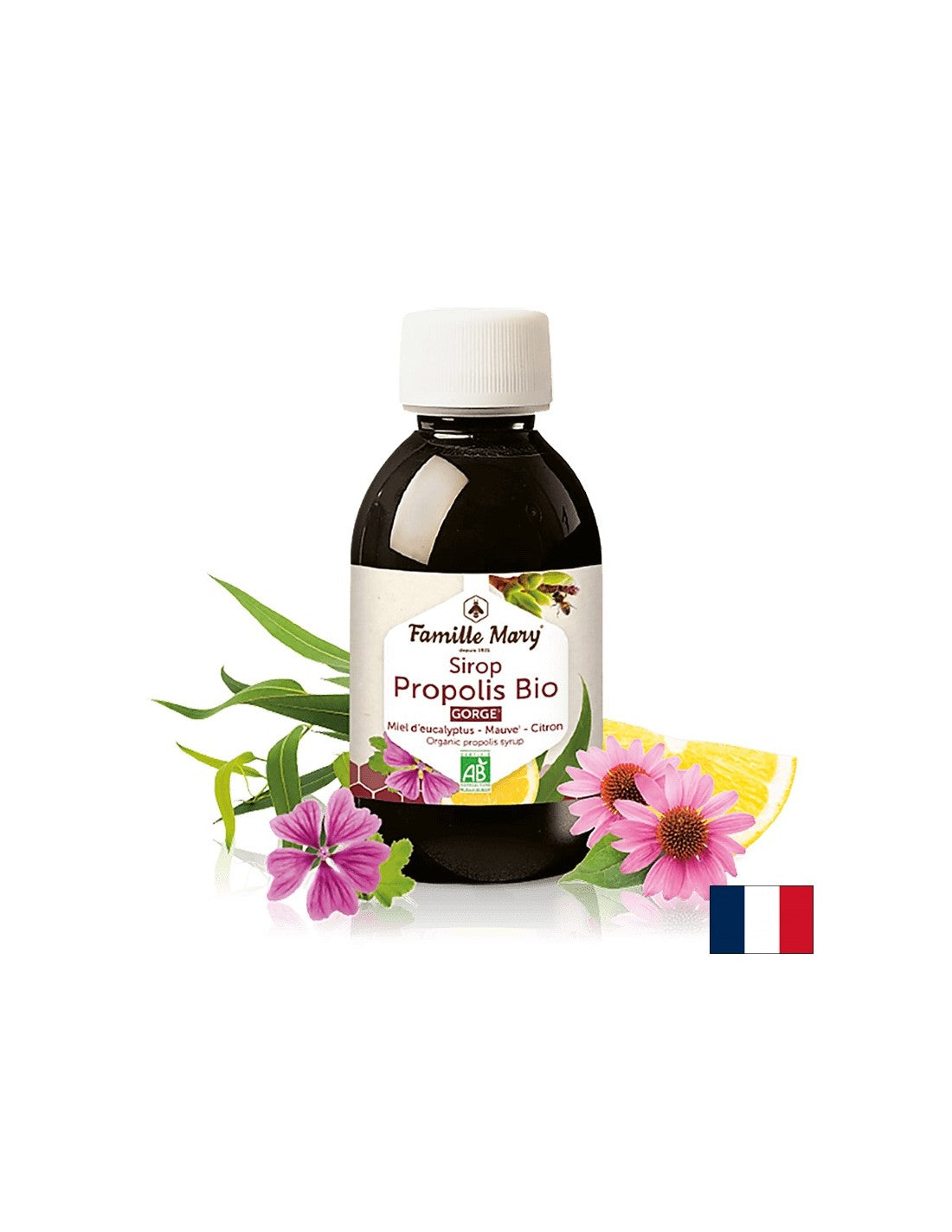 Sirup für einen gesunden Hals mit Bio -Propolis, 150 ml