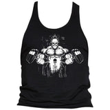 <tc>Skull Labs</tc> TankTop | Schwarz-Weiß