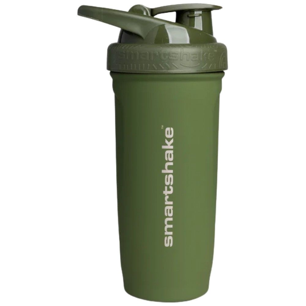 Smart verstärken Edelstahl Shaker | Armeegrün - 900 ml