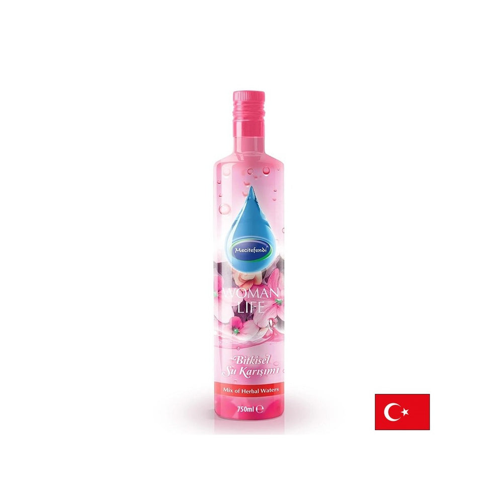 Aromatisches Kräuterwasser für Frauen - Hormonelle Gesundheit, 750 ml, 15 Dosen