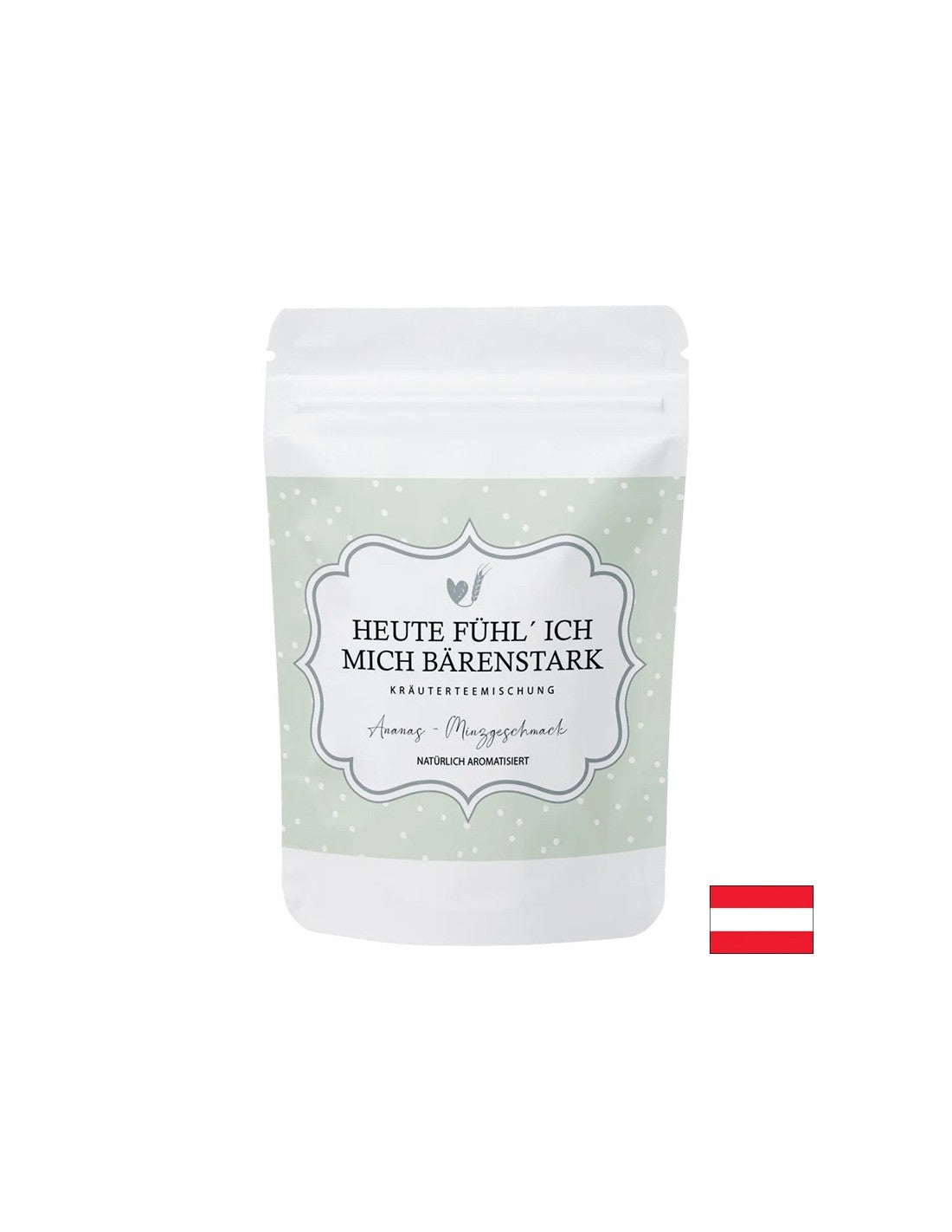 Teemischung "Ton und Energie", Ananas und Minze, 25 g
