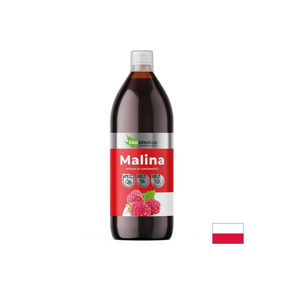 Himbeersaft (angereichert mit Camu Camu) - starke Immunität, 500 ml