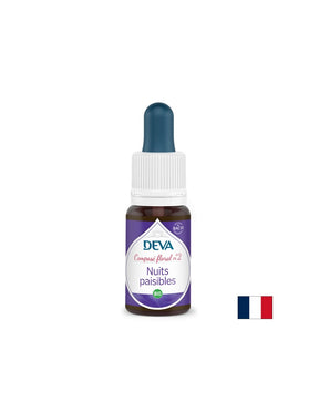 Peaceful nights, Bach method drops No. 2, 15 ml - Nutra Best Europe