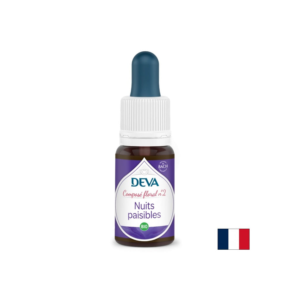 Friedliche Nächte, Bach -Methode fällt Nr. 2, 15 ml ab