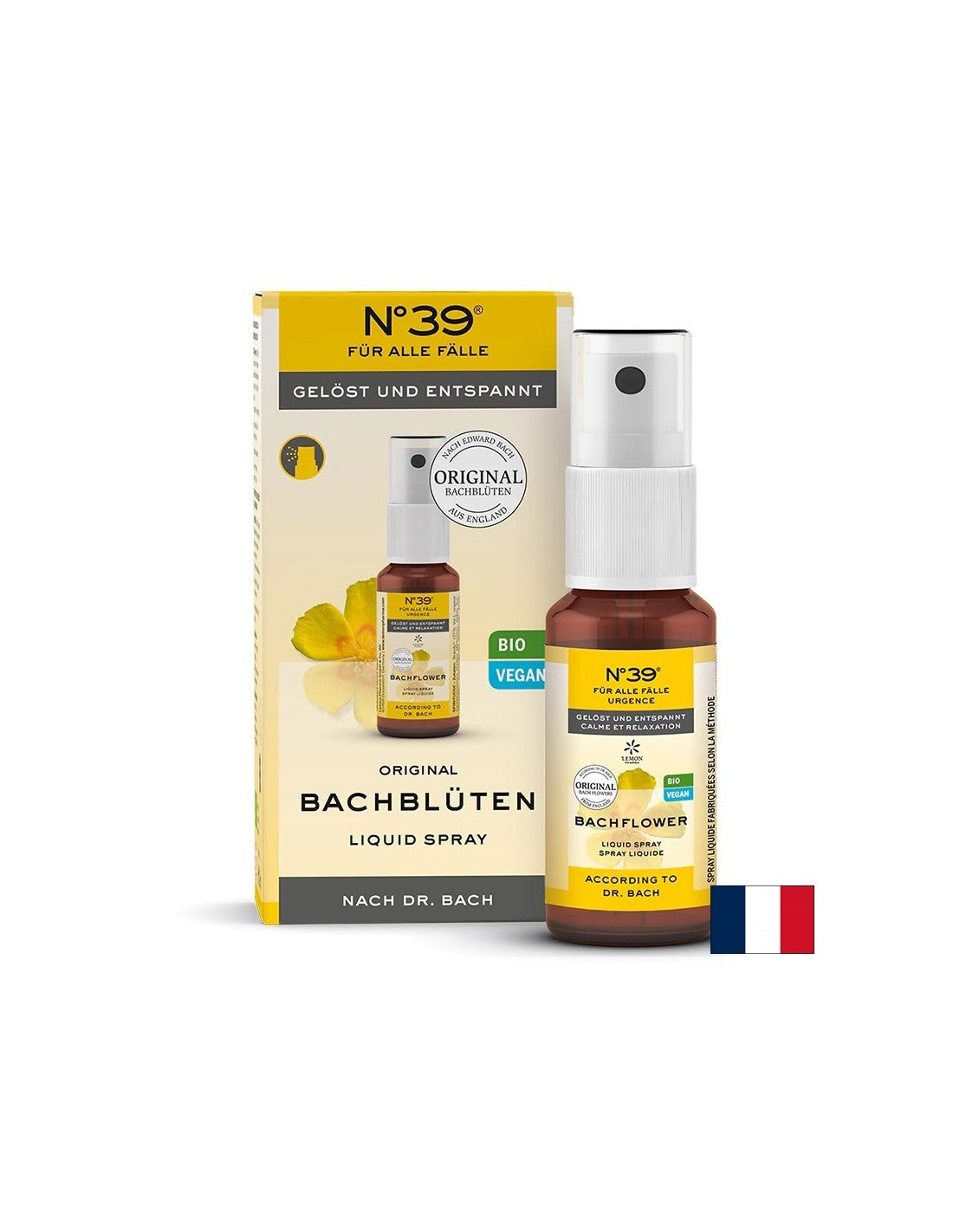 Dr. Bach Spray N°39 - Notfälle für Ruhe und Entspannung, 20 ml <tc>Lemon Pharma</tc>